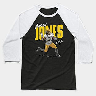 Aaron Jones Green Bay Chisel Baseball T-Shirt